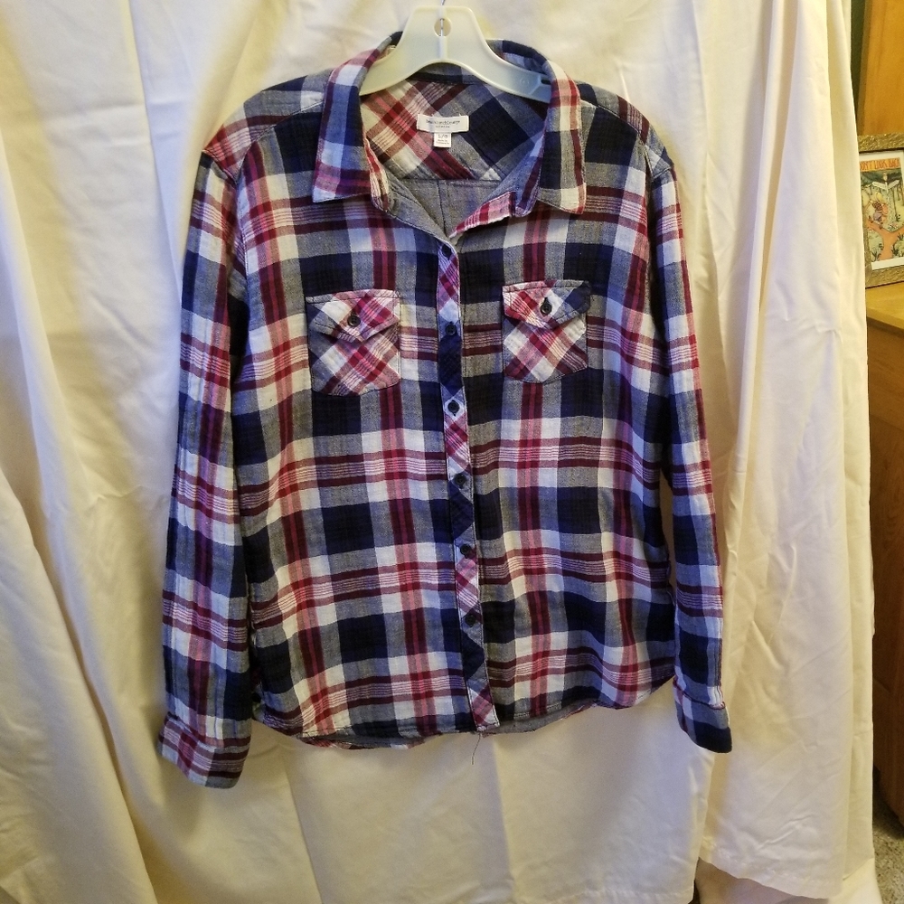 Beachlunchlounge plaid shirt